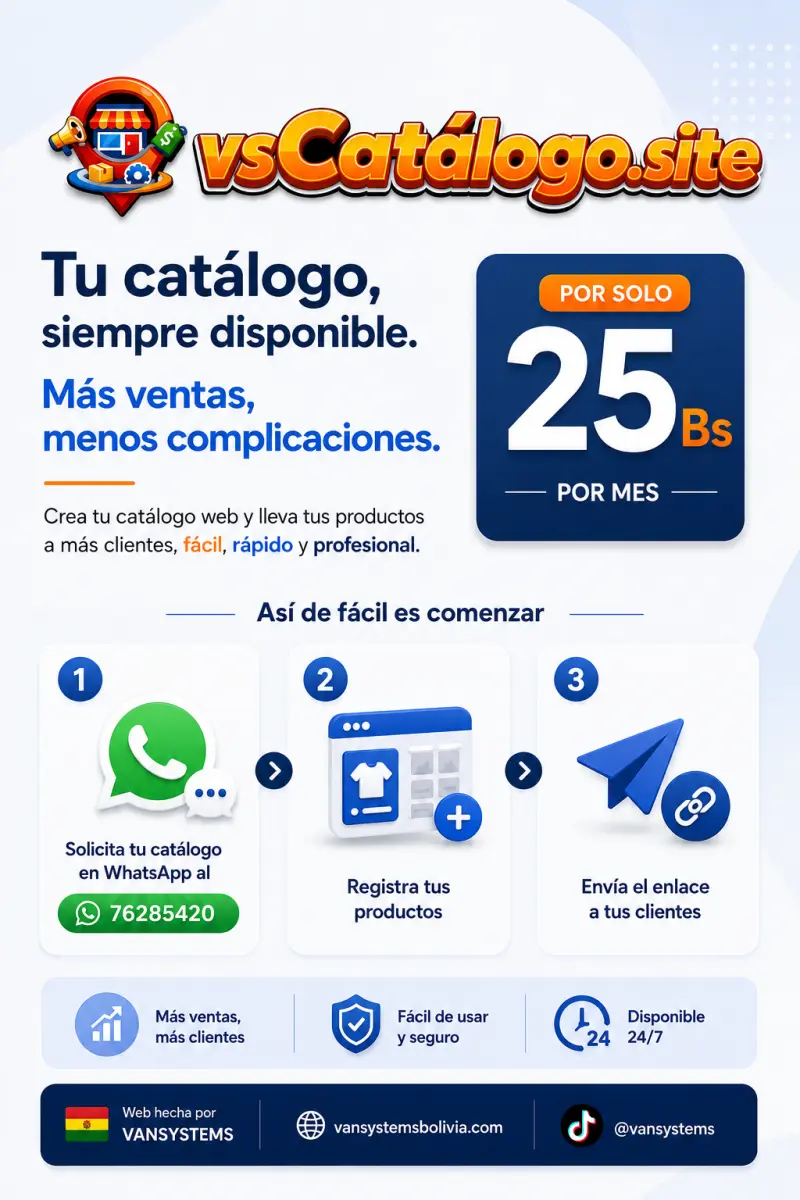 Tu propio Catálogo Web