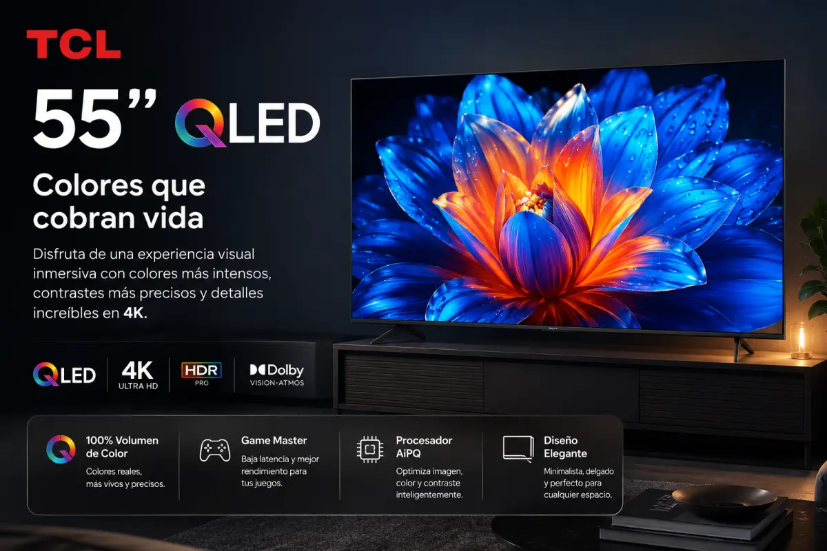 TV TCL 55 QLED